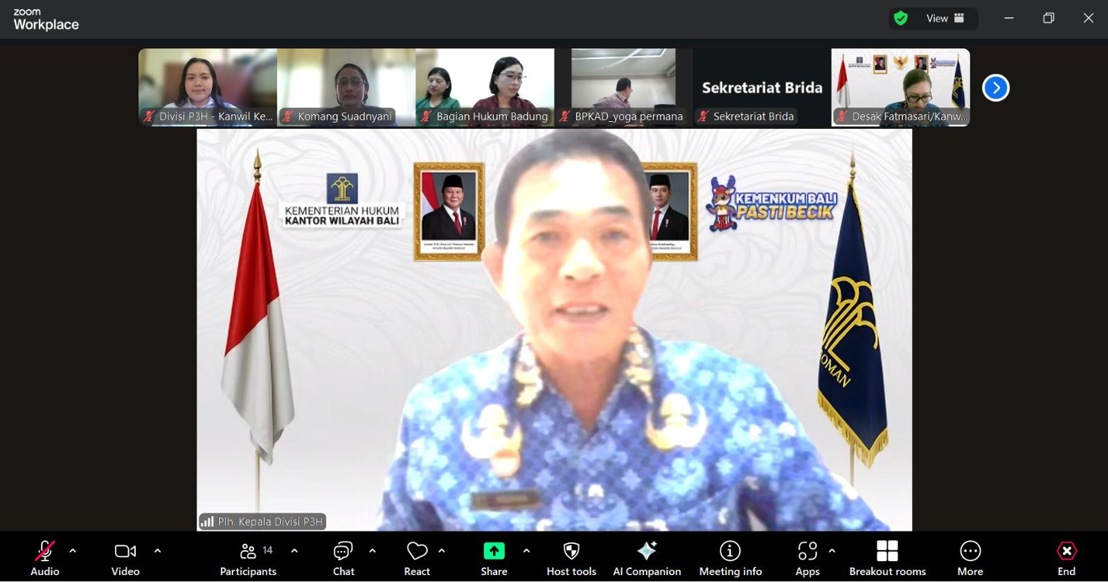 Kanwil Kemenkum Bali Fasilitasi Harmonisasi Ranperbup Kabupaten Badung dan Kabupaten Buleleng