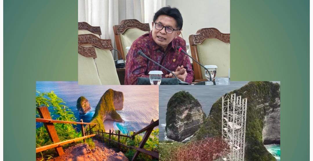 Dugaan Melanggar Tata Ruang, Pansus TRAP DPRD Bali Soroti Pembangunan Lift Senilai 200M di Kelingking Beach Nusa Penida