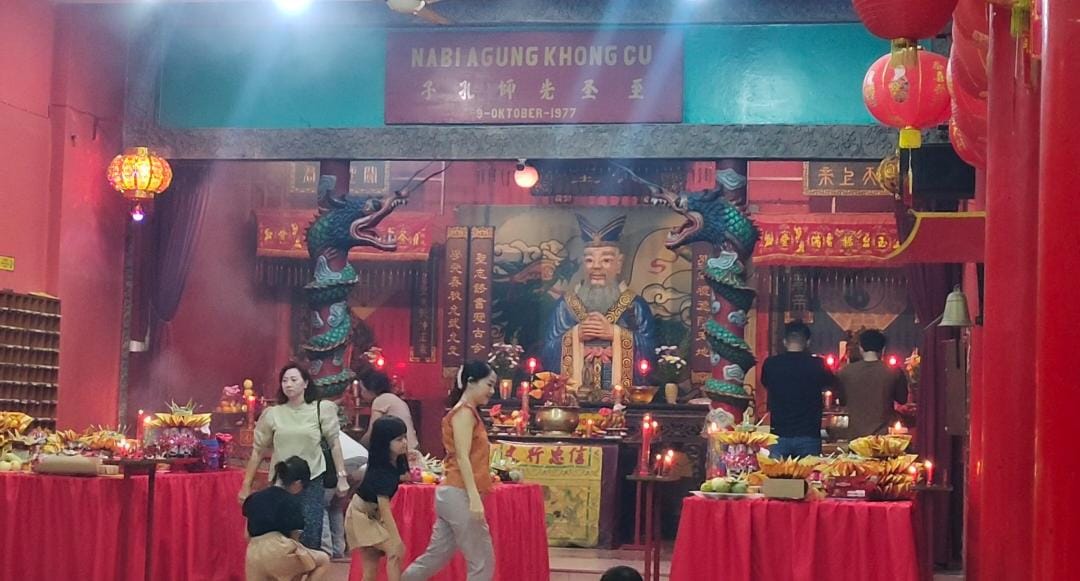 Perayaan Berstananya 2 Kongco Ym Kwan See Tee Kun dan Ym Hian Thian Siang Tee di Khong Cu Bio Denpasar