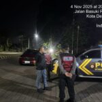 Jaga Kamtibmas yang Kondusif, Unit Turjawali Samapta Polresta Denpasar Gelar Patroli Dialogis