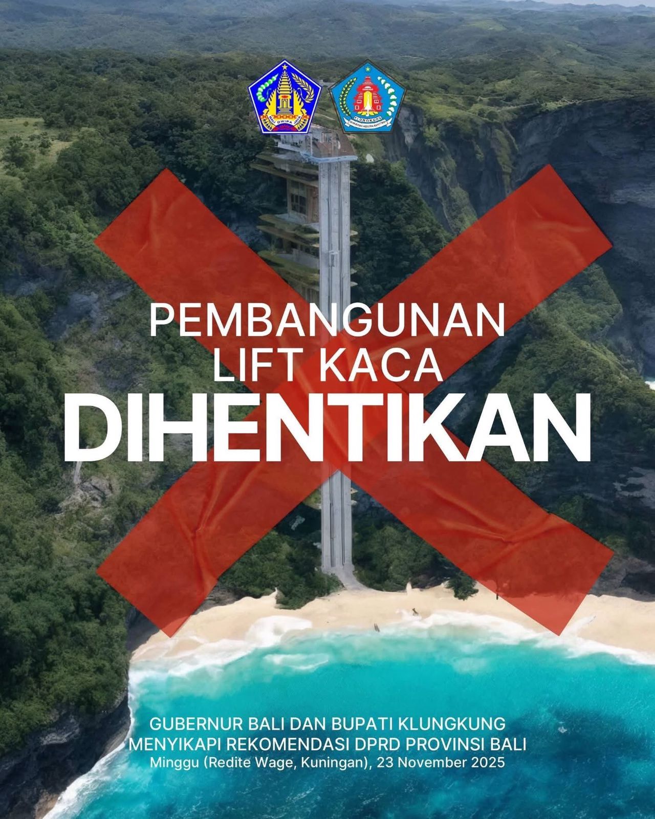 Suwirta Klarifikasi Isu Lift Kaca Nusa Penida, Putu Artha Sebut Ada Kesalahan Fatal Regulasi