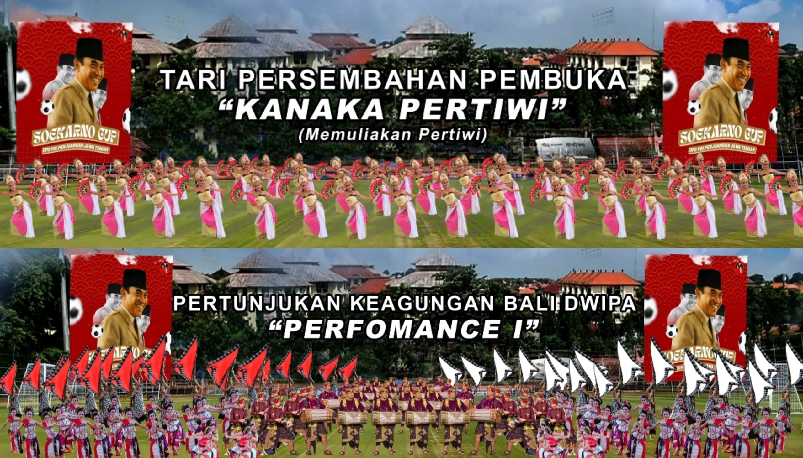 Nuansa Budaya Bali Warnai Kick Off Soekarno Cup 2, Jabar dan DKI Siap Adu Kekuatan