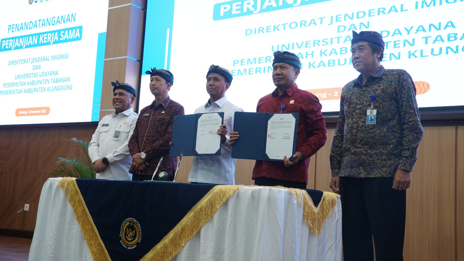 IMPACT Didirikan di Unud, Imigrasi Bangun Pusat Riset Keimigrasian Pertama di Bali