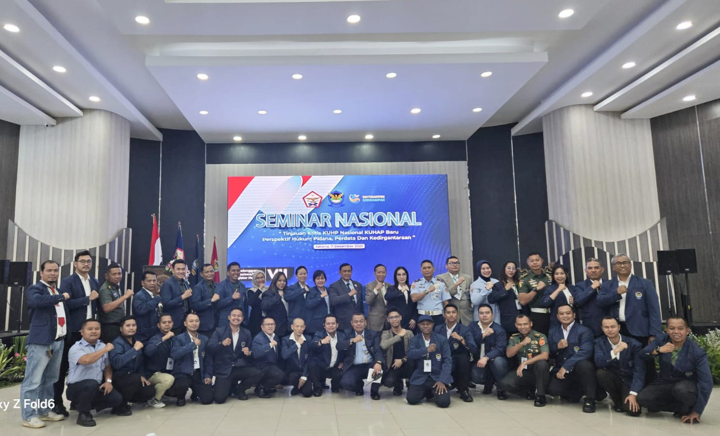 Bedah KUHP Nasional dan KUHAP Baru, Mahasiswa Magister Hukum Unsurya Sukses Gelar Seminar