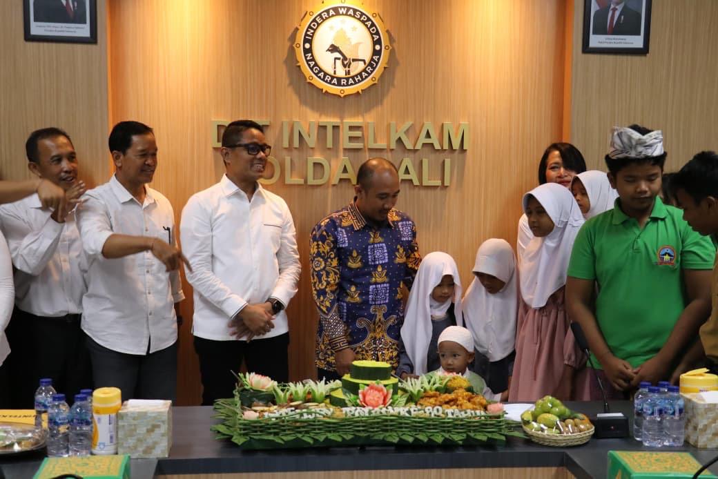 Peringati HUT Intelijen Polri ke-80, Ditintelkam Polda Bali Perkuat Peduli Sosial Hingga Doa Bersama