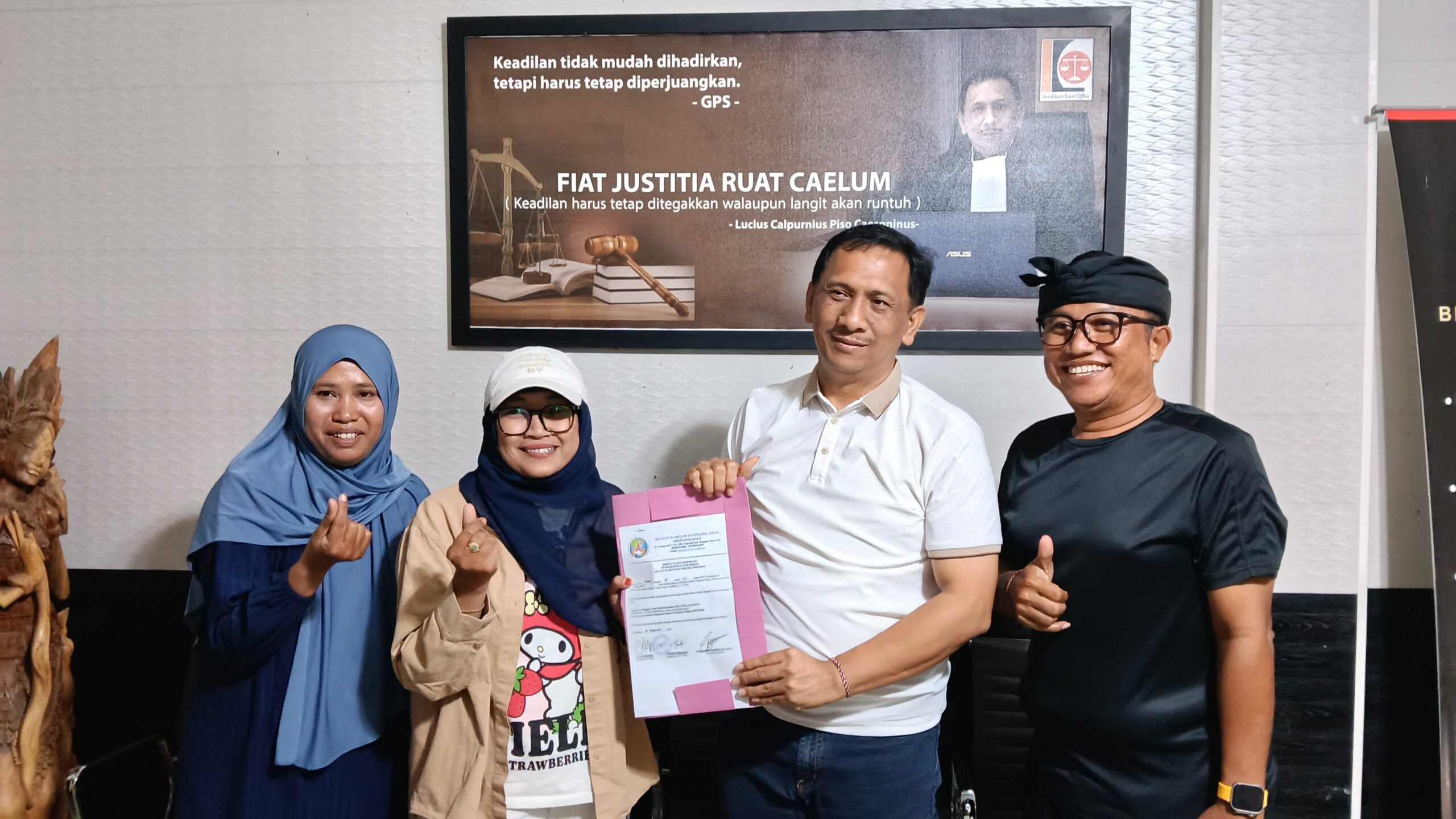 Tokoh Hukum Nasional Masuk Jajaran Dewan Penasehat IWO Bali, Adovakat Gede Pasek Suardika Dorong Jurnalis Profesional