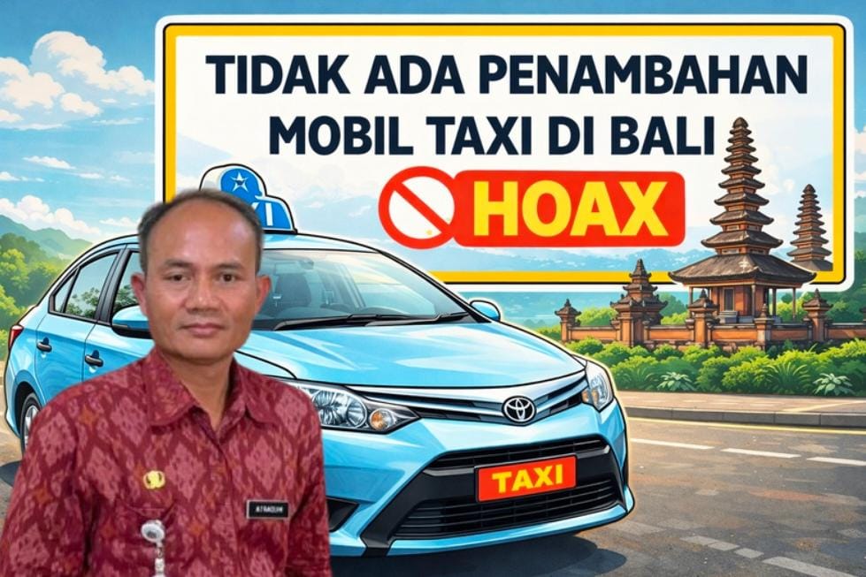Isu di Media Sosial Tidak Benar, Dishub Bali Tegaskan Tak Ada Penambahan Ribuan Taksi Listrik