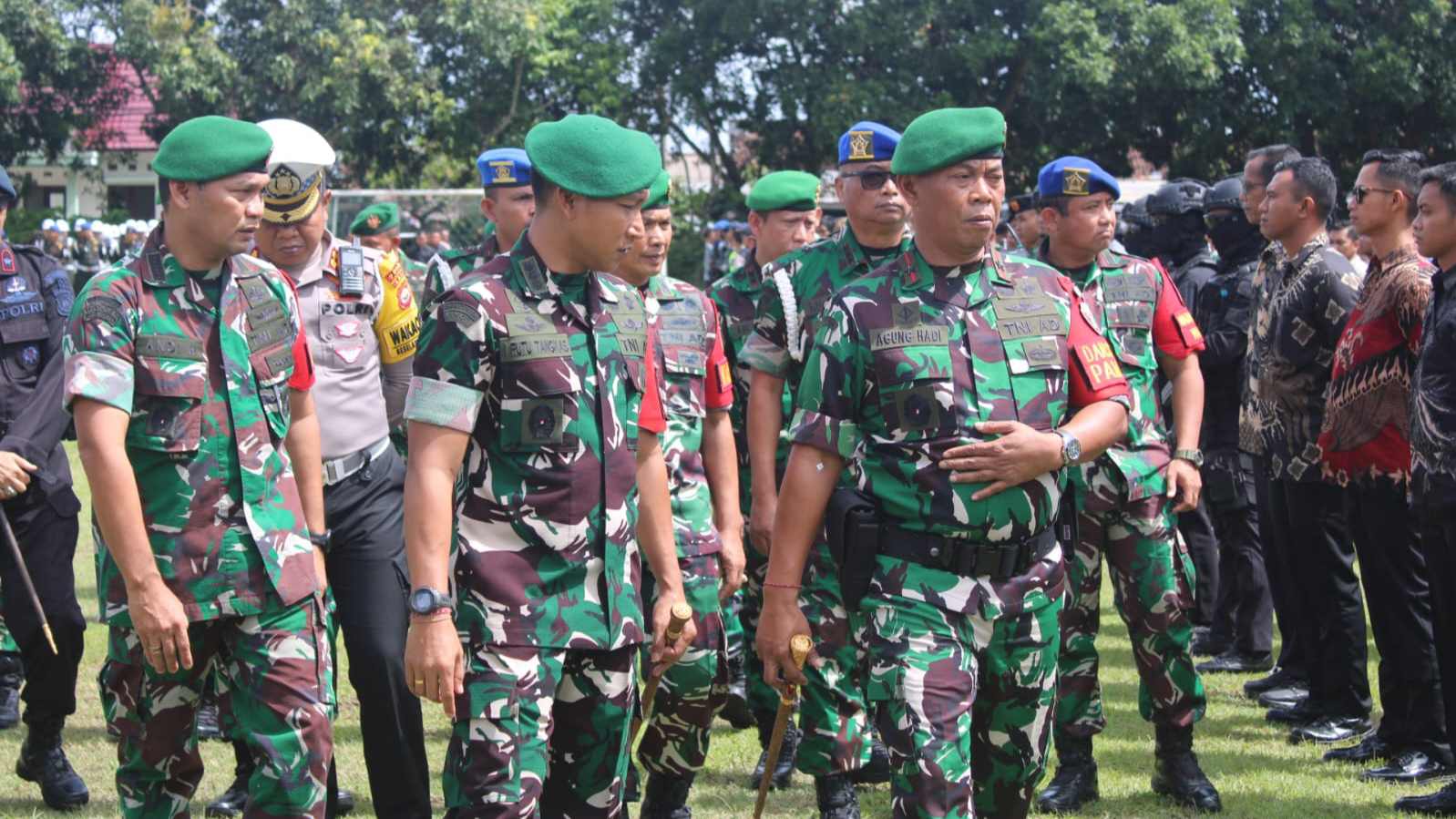 Dandim 1611/Badung: Apel Pam VVIP Digelar, TNI-Polri Pastikan Kunjungan Wapres di Bali Berjalan Lancar.