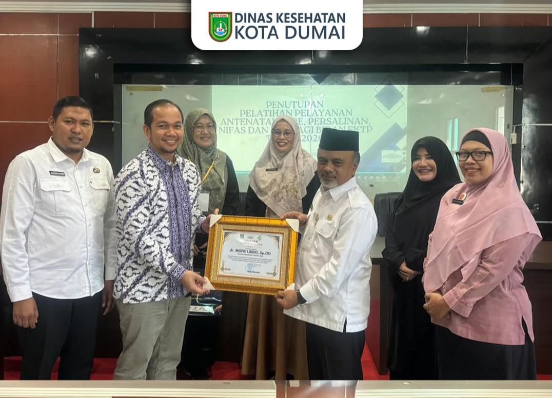 Dinkes Kolaborasi Bersama Tim Medis Kota Dumai Gelar Pelatihan Pelayanan ANC,