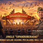 Gelar Agung Pecalang Bali 2026 Diwarnai Peluncuran Jingel “Sipanduberadat” Karya Rai Dharmadi Satpol PP Bali