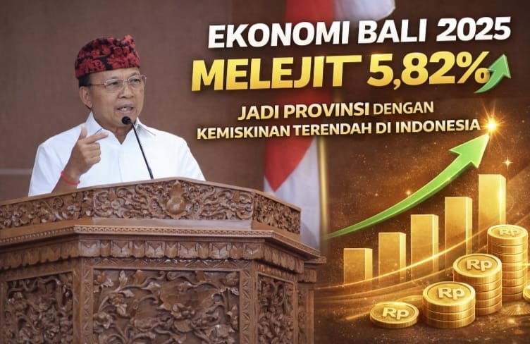 Gubernur Koster Paparkan Capaian Pembangunan di Berbagai Sektor, Ekonomi Bali 2025 Tumbuh 5,82 Persen