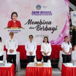 Gencarkan Aksi Sosial Membina dan Berbagi di Dua Desa di Badung, Ibu Putri Koster Yakin 85% Program Desa Terwujud dengan Kinerja Kader yang Serius