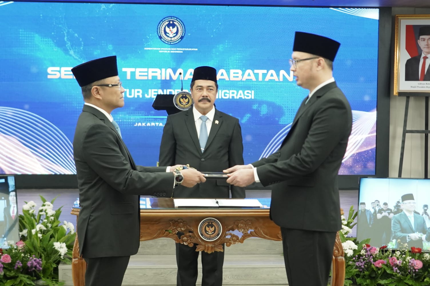 Agus Andrianto Lantik Dirjen Imigrasi Baru, Tekankan Jabatan Harus Bermakna bagi Rakyat
