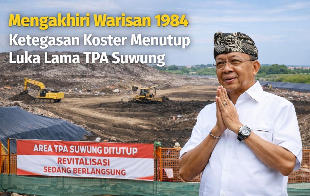 Mengakhiri Warisan 1984: Ketegasan Koster Menutup Luka Lama TPA Suwung