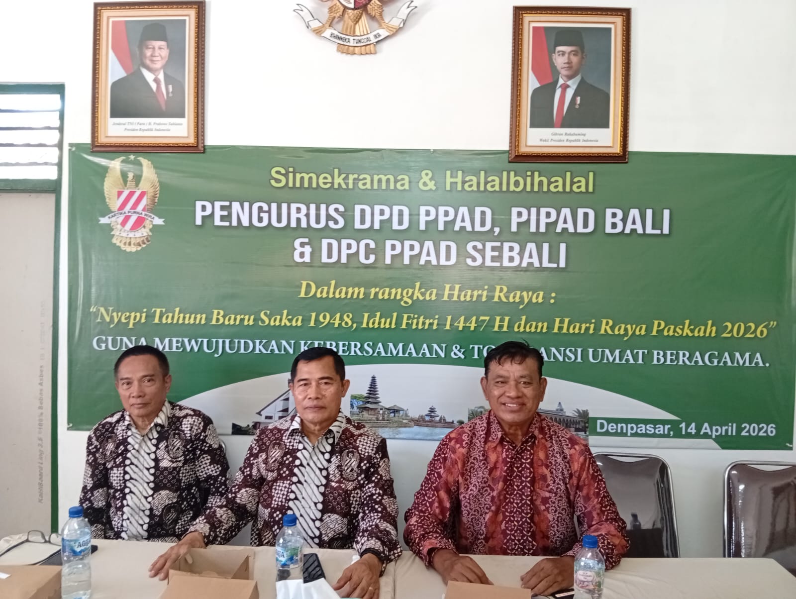 PPAD – PIPAD DPD Provinsi Bali Tegaskan Perkuat Kerukunan Lintas Agama Lewat Halal Bihalal