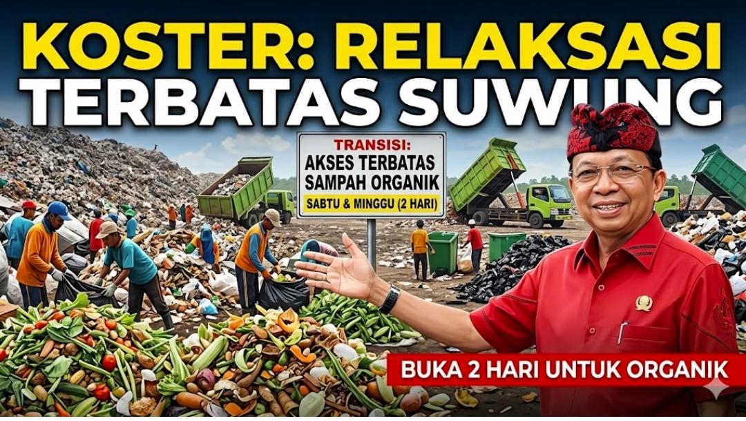 Relaksasi Terbatas di Suwung, Koster Tekankan Tantangan Utama Ada di Implementasi