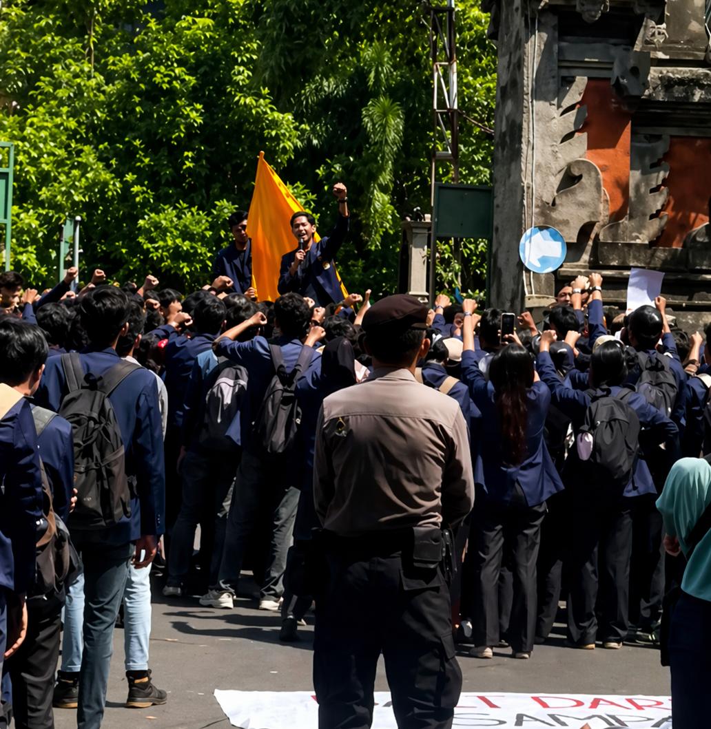 Didemo Ratusan Mahasiswa, Koster Akui Komunikasi dan Pengelolaan Sampah Belum Sempurna