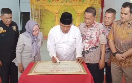Berdiri Megah Diatas Tanah Seluas 1 Ha Rumah Duka Tionghoa kota Dumai Diresmikan Oleh Wakil walikota
