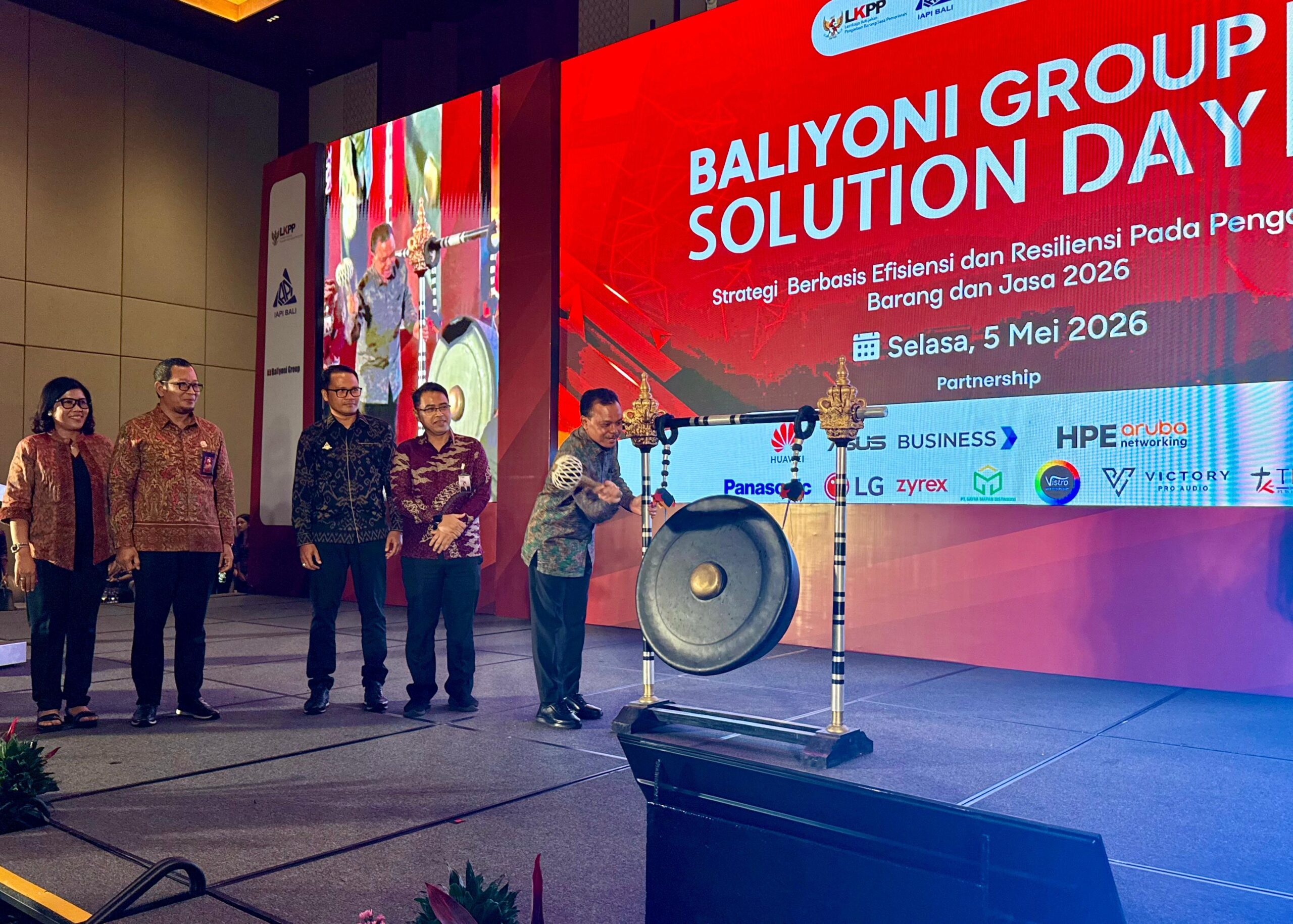 Buka Baliyoni Group Solution Day 2026, Sekda Dewa Indra Tekankan IAPI Menjadi Kekuatan Penggerak Pembangunan Bali