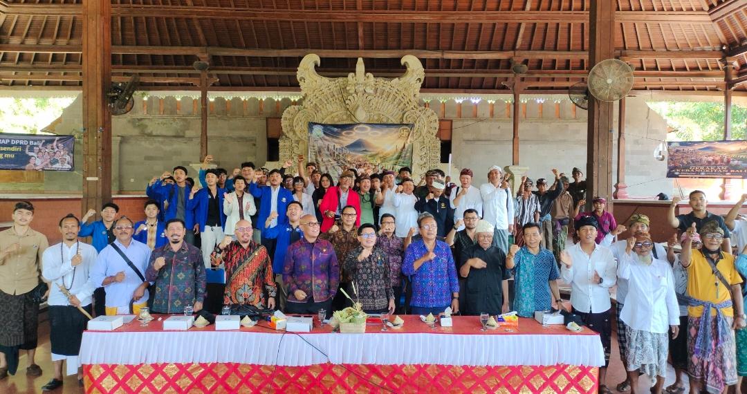 FOR HATI Bali Turun Gunung, Ratusan Tokoh dan Mahasiswa Dukung Pansus TRAP Bongkar Dugaan Penyimpangan KEK Serangan
