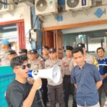 Lingkar Pemuda Pemudi Dumai Gelar Aksi di PT Mayatama Dumai