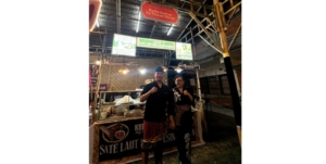 Sate Laut Khas Pesinggahan Hadir di PKB 2026, Anak Muda Klungkung Kenalkan Warisan Rasa Pesisir Klungkung