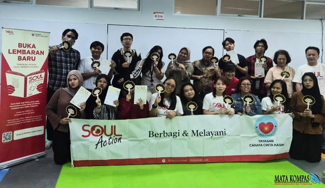 Bantu Mahasiswa Kelola Stres, Yayasan Cahaya Cinta Kasih Gelar Bedah Buku Interaktif “SOUL Reflection” di Bandung