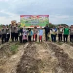 Polres Dumai Dukung Ketahanan Pangan, Polsek Dumai Kota Tanam Jagung Pipil di Lahan Seluas 1 Hektar
