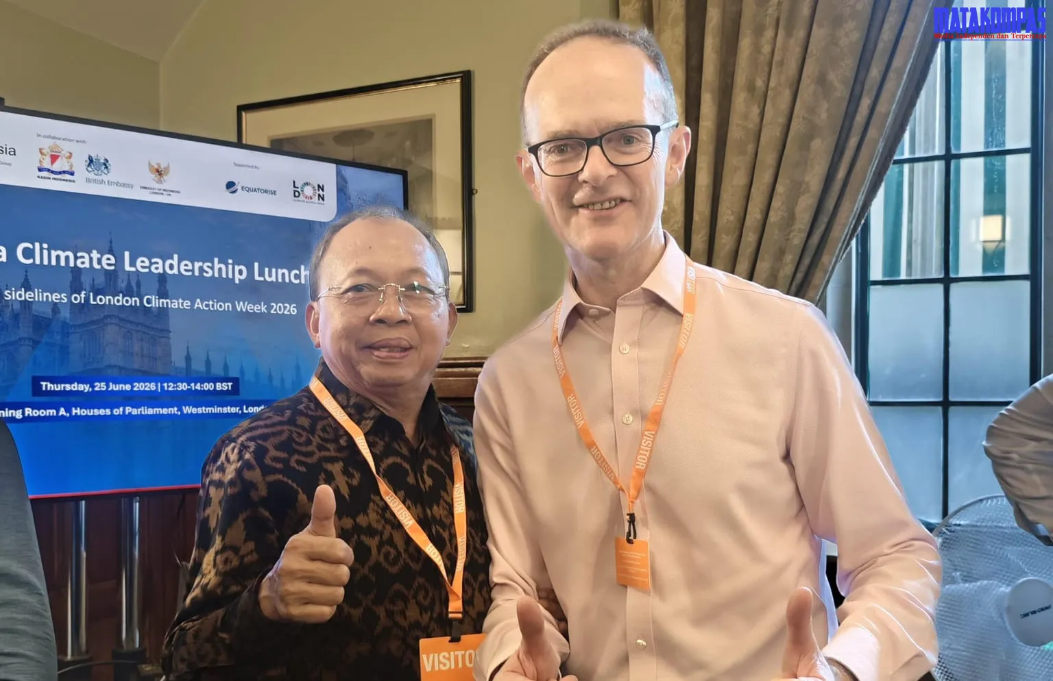 Gubernur Wayan Koster Diundang Khusus Hadiri London Climate Action Week 2026, Bali Jadi Sorotan Dunia dalam Aksi Perubahan Iklim