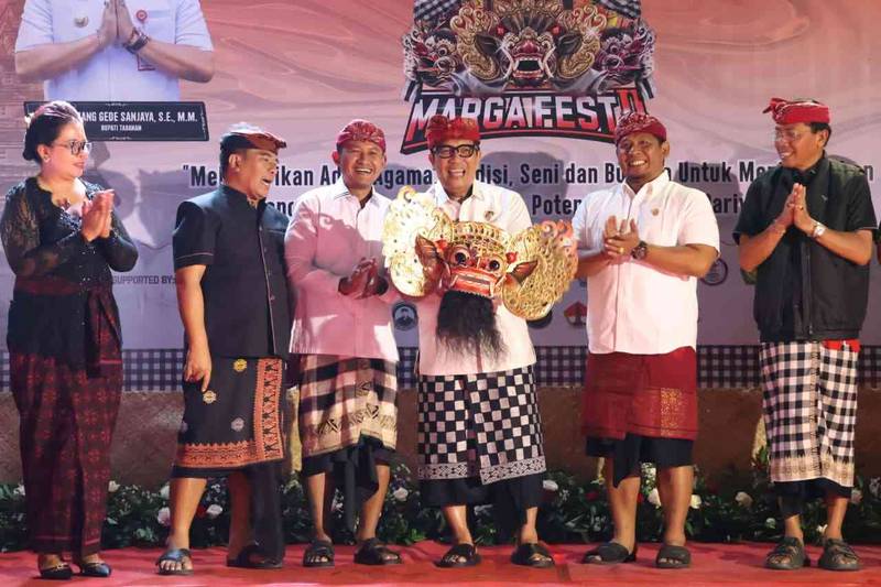 Bupati Sanjaya Buka Marga Fest II 2026, Perkuat Pelestarian Budaya dan Potensi Lokal Tabanan