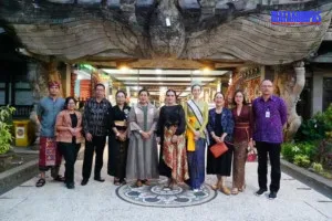 Ny. Putri Koster Terima Kunjungan Istri Wamen Transmigrasi, Perkuat Dukungan untuk PKB dan UMKM Bali