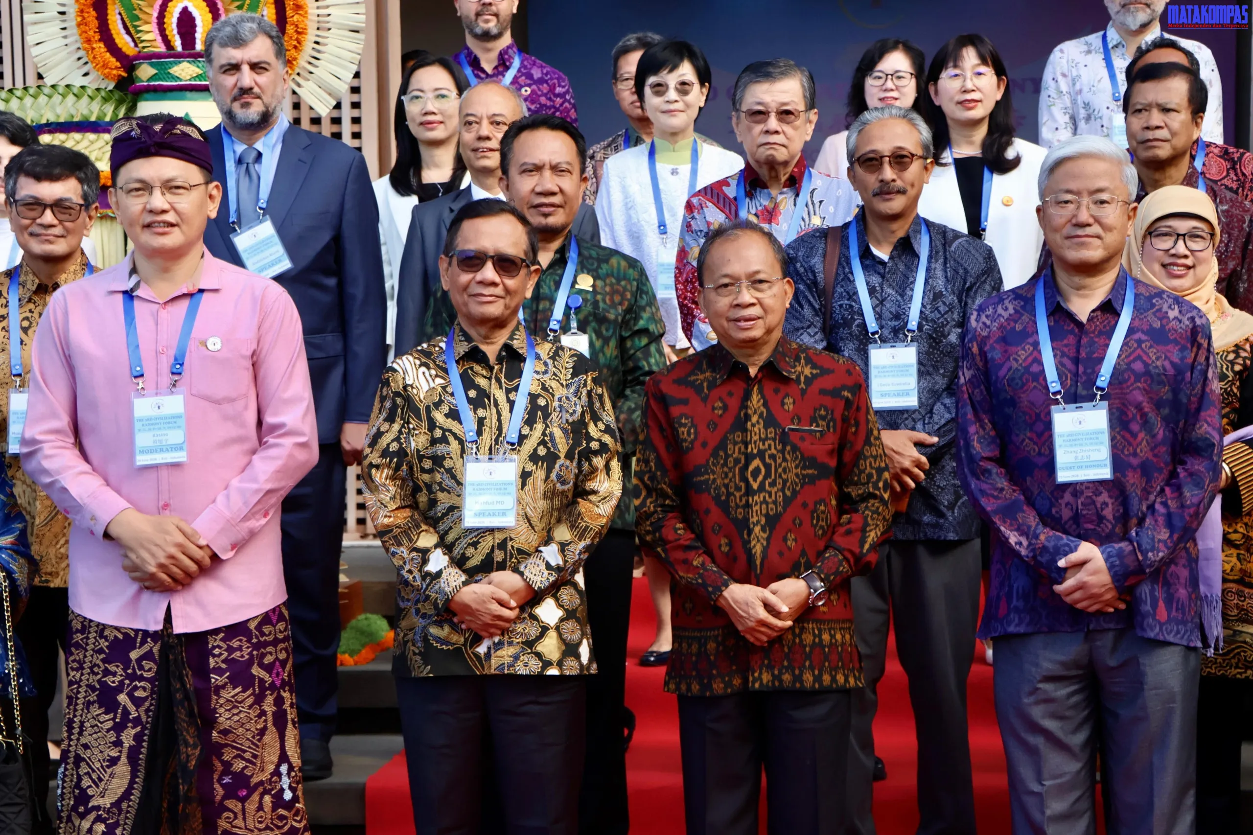 Gubernur Koster Bacakan Pesan Megawati pada The 3rd World Civilizations Harmony Forum, Serukan Peradaban Dunia yang Berkeadilan