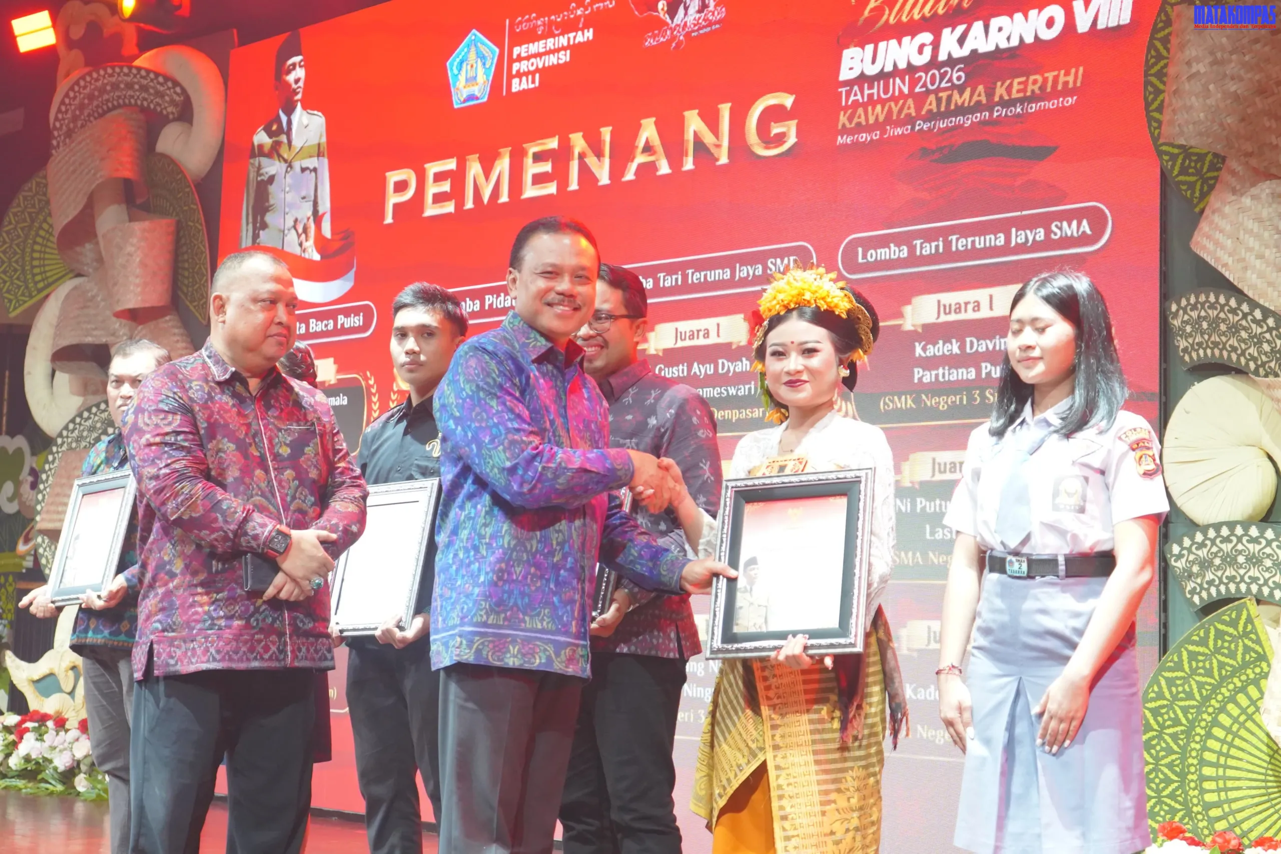 Mewakili Gubernur Koster, Sekda Bali Tutup Bulan Bung Karno VIII Tahun 2026, Luncurkan Tema 2027 “Kirtya Wana Kerthi”