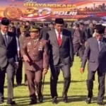 DPRD Badung Perkuat Komitmen Bersama Polri, Anom Gumanti dan Made Sunarta Hadiri Upacara Hari Bhayangkara ke-80