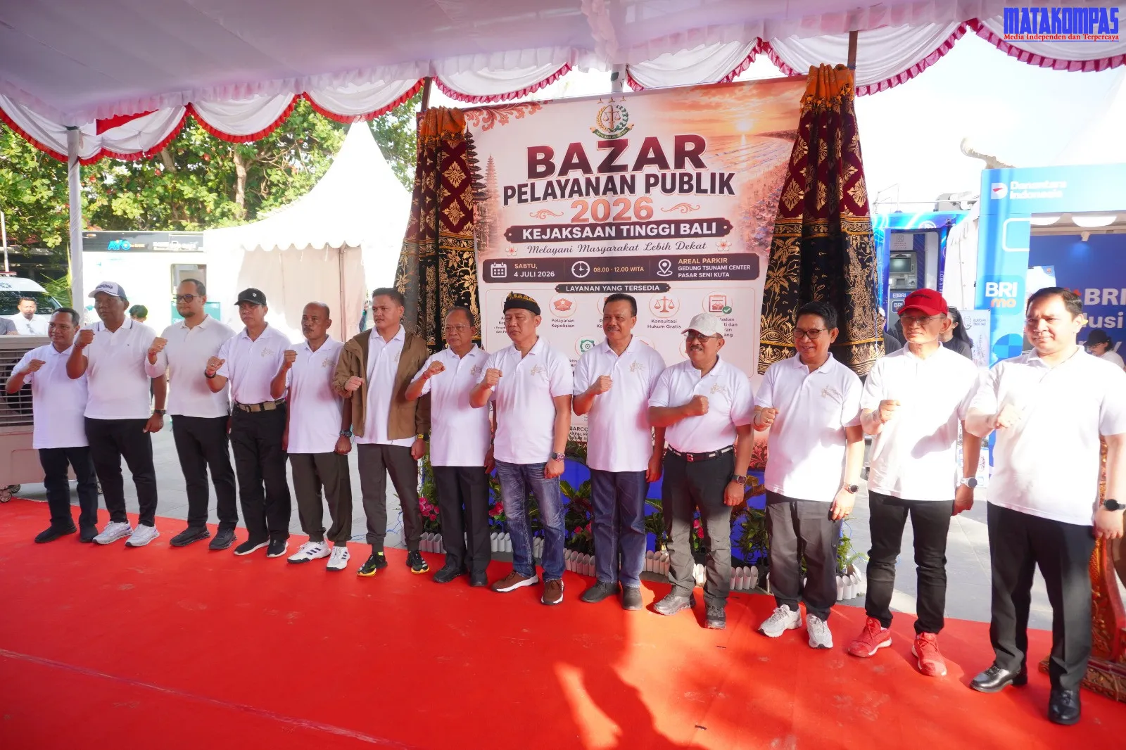Didampingi Gubernur Koster, Kajati Bali Tegaskan Kejaksaan Hadir Melayani Lewat Bazaar Pelayanan Publik 2026