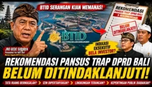 Polemik BTID Serangan Kian Memanas, For HATI Bali Desak Pemprov Segera Jalankan Rekomendasi Pansus TRAP DPRD Bali