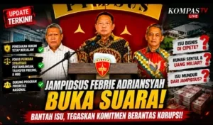 Jampidsus Febrie Adriansyah Buka Suara: Penegakan Hukum Tetap Berjalan, Bantah Isu Bisnis hingga Wacana Mundur