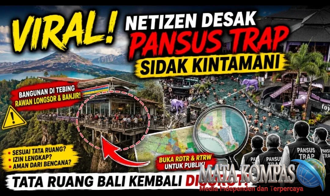 VIRAL! Desakan Sidak Kintamani Menggema, Pansus TRAP DPRD Bali Didorong Audit Tata Ruang Kawasan Danau Batur