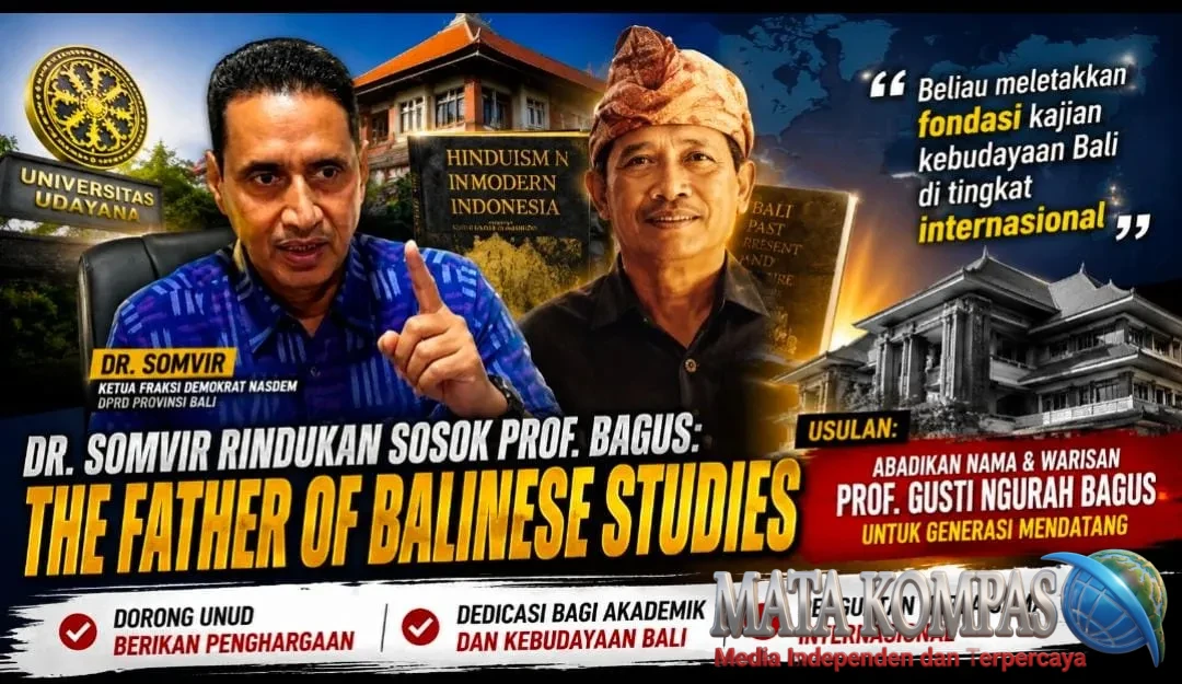 Dr. Somvir Usulkan Universitas Udayana Abadikan Nama Prof. Gusti Ngurah Bagus, Warisan Intelektual Bali Diminta Terus Hidup