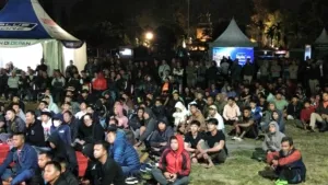 Nobar Piala Dunia 2026 Jadi Momen Perkuat Persaudaraan TNI-Rakyat se-Badung dan Denpasar.