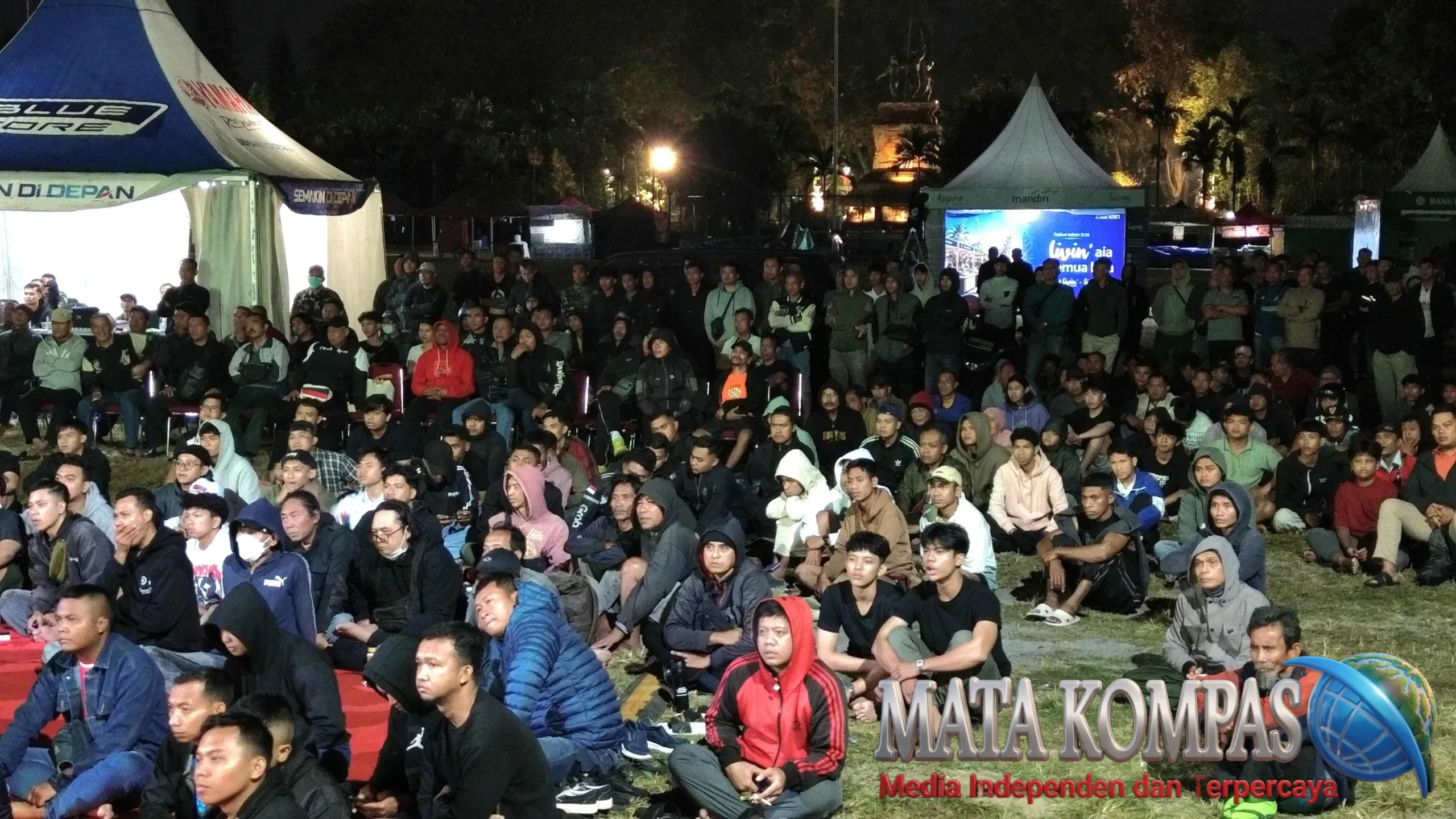 Nobar Piala Dunia 2026 Jadi Momen Perkuat Persaudaraan TNI-Rakyat se-Badung dan Denpasar.