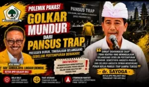 Golkar Mundur dari Pansus TRAP, dr. Sayoga: Jangan Tinggalkan Gelanggang Sebelum Pertempuran Berakhir