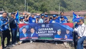 Sambut HUT Perak ke-25, Demokrat Bali Gelar Gerakan Langit Biru di Danau Batur: Tanam Pohon, Bersih Danau, Tebar Benih Ikan hingga Lepas Burung