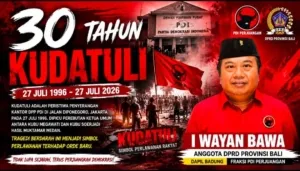 I Wayan Bawa Kenang 30 Tahun Kudatuli: Pengorbanan Pejuang Demokrasi Harus Menjadi Inspirasi Bangsa