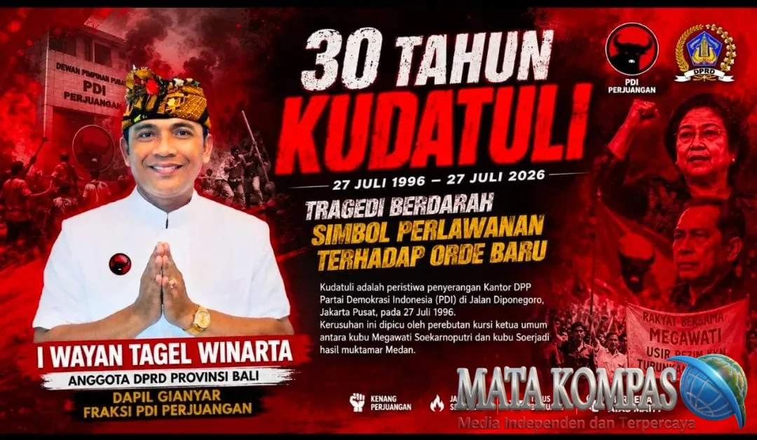 I Wayan Tagel Winarta Kenang 30 Tahun Kudatuli: Tragedi Berdarah yang Menjadi Simbol Perlawanan terhadap Ketidakadilan