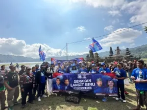Gerakan Langit Biru Demokrat Bergema di Danau Tamblingan, Made Mudarta Ajak Jaga Kesucian Alam Bali Jelang HUT ke-25 Partai Demokrat