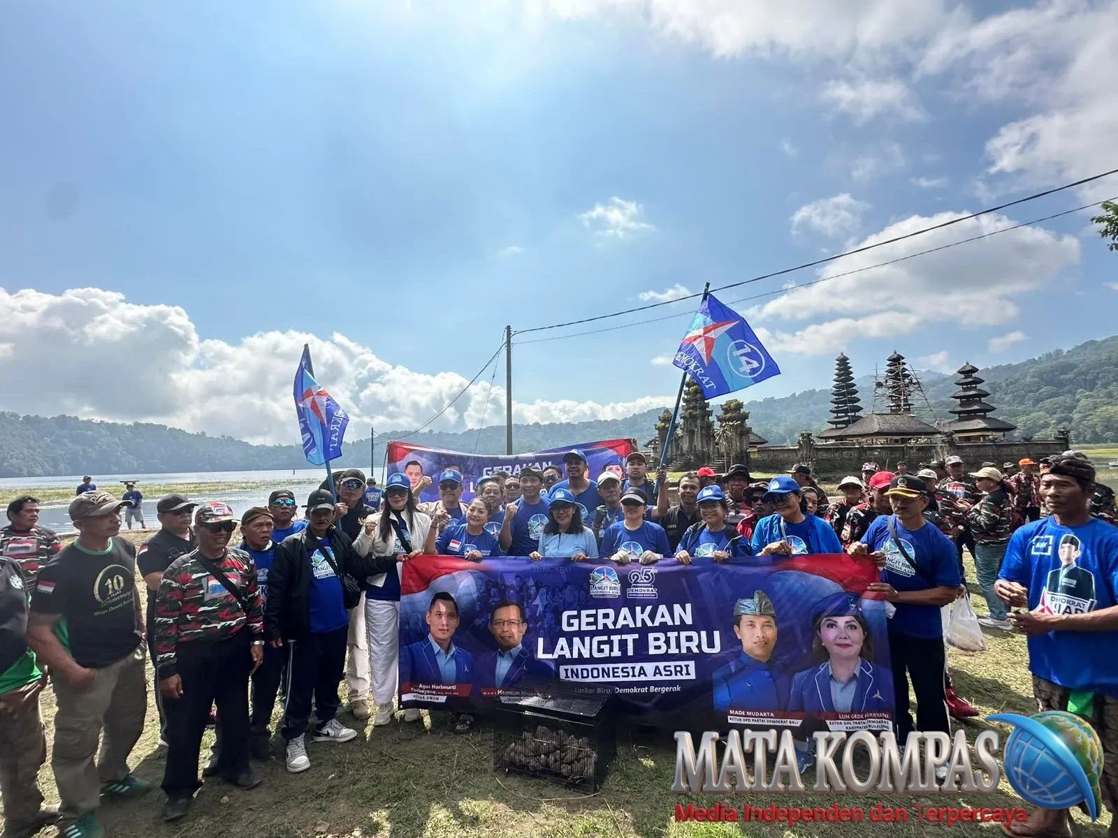 Gerakan Langit Biru Demokrat Bergema di Danau Tamblingan, Made Mudarta Ajak Jaga Kesucian Alam Bali Jelang HUT ke-25 Partai Demokrat