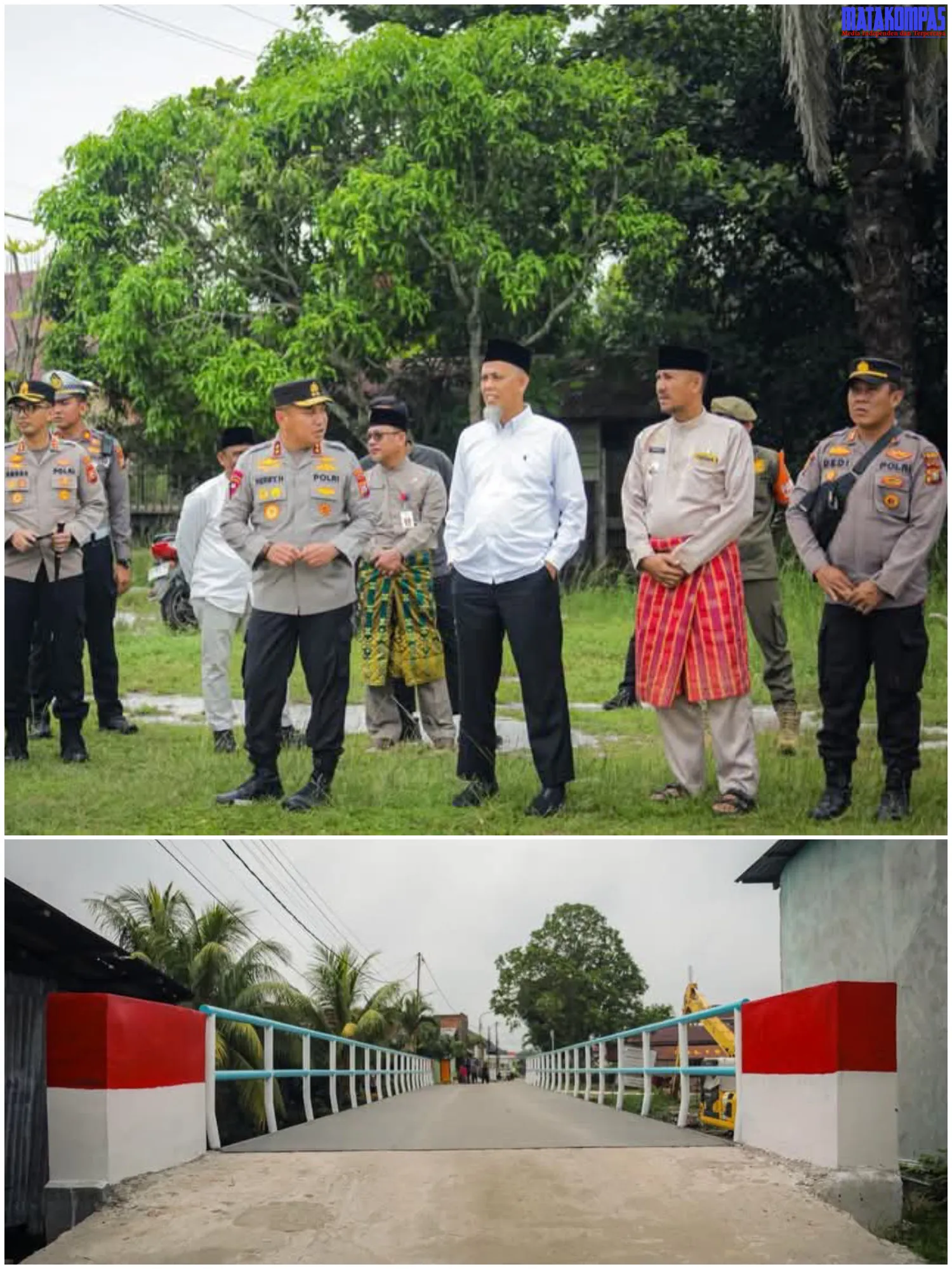 Kapolda Riau Tinjau Langsung Kesiapan Jembatan Merah Putih Presisi Kota Dumai