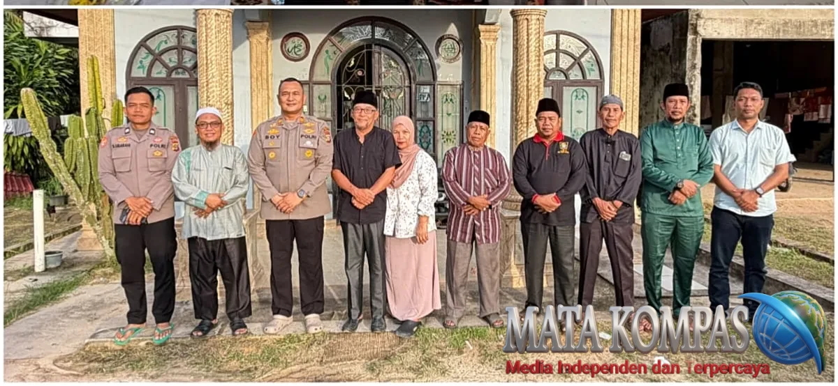 Komitmen Jaga Kamtibmas di Bukit Kapur Kapolsek Bukit Kapur Jalin Silaturahmi dengan LAMR