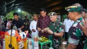 Festival Rakyat Nobar Bola Gembira Resmi Dibuka Pangdam IX/Udayana, Hadirkan Hiburan, UMKM, dan Semangat Persatuan.